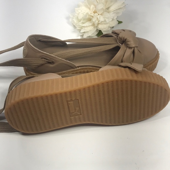 Puma Fenty by Rihanna Leather Lace Up Creepers - Picture 4 of 7